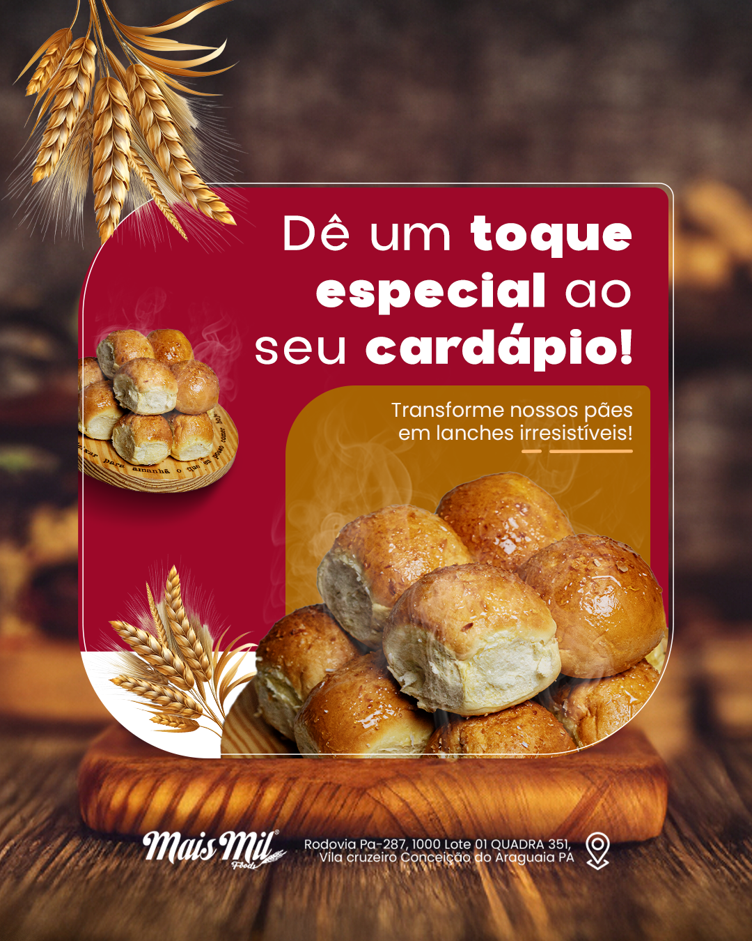 Dê um toque especial ao seu cardápio!