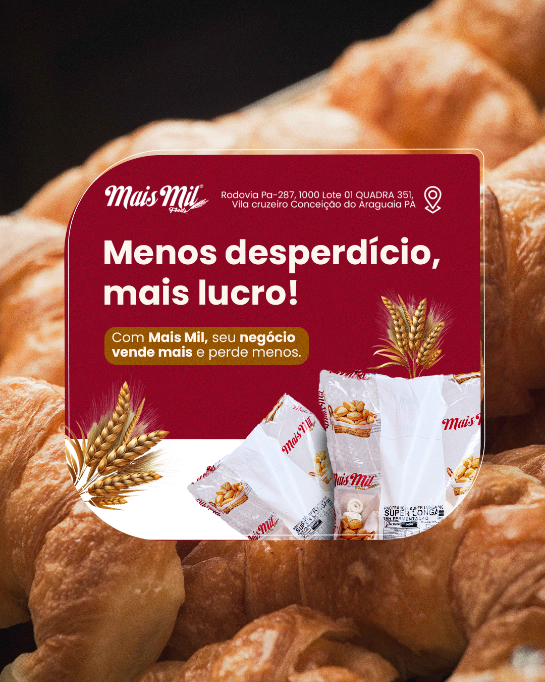 Menos desperdicio, mais lucro!