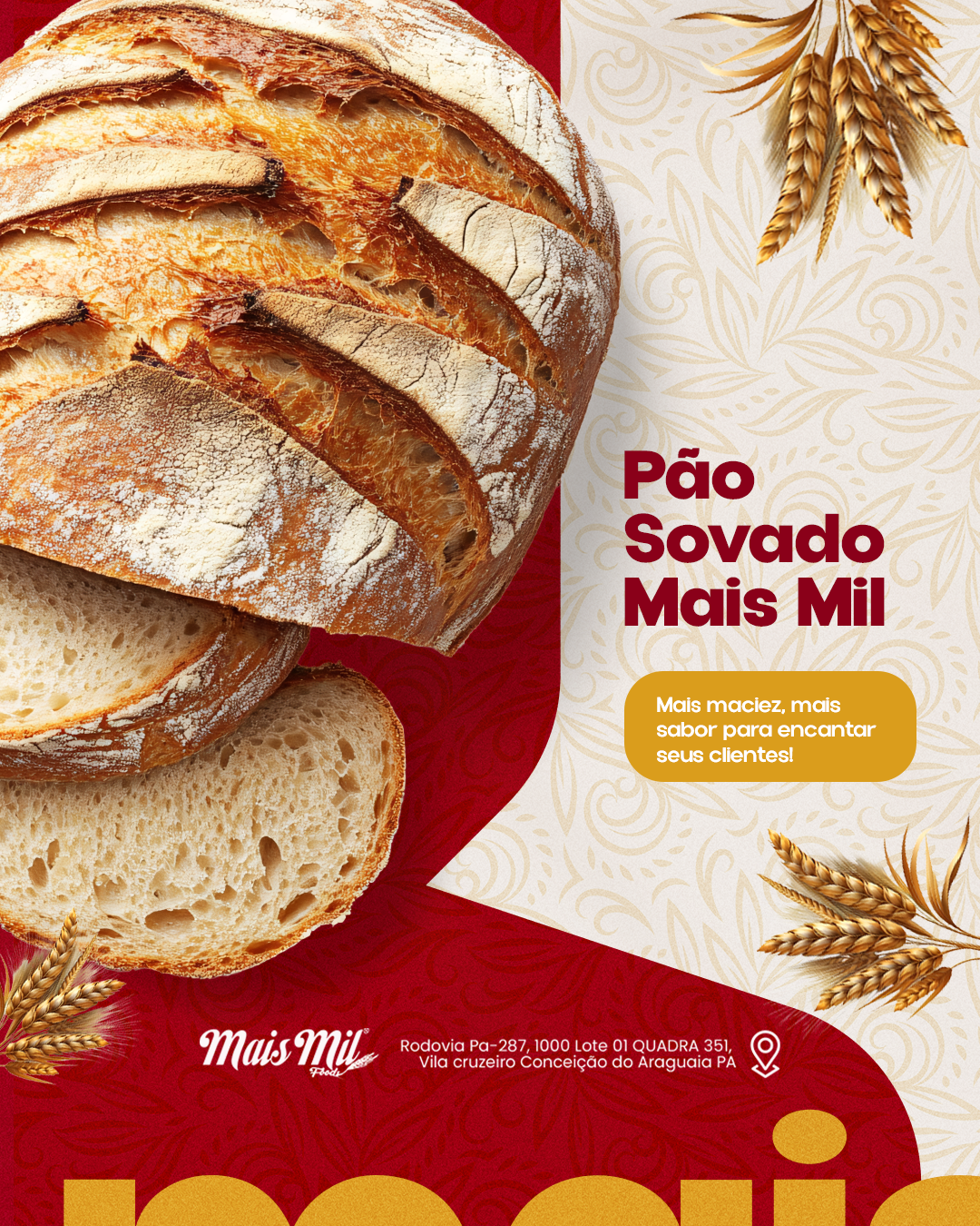 Pão Sovado Mais Mil