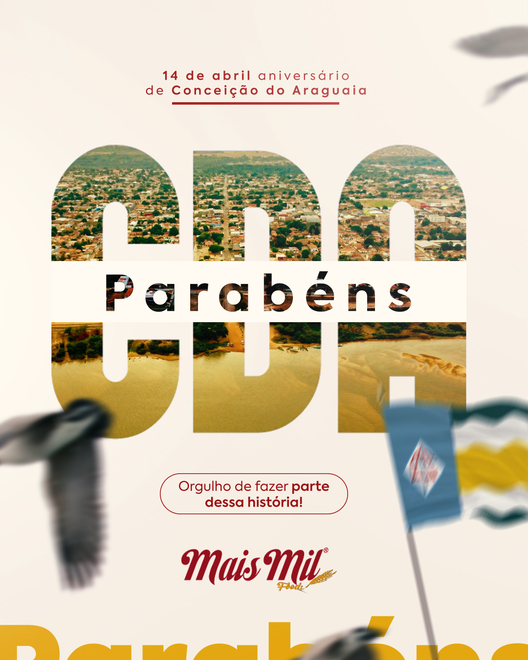 Parabéns Conceição do Araguai