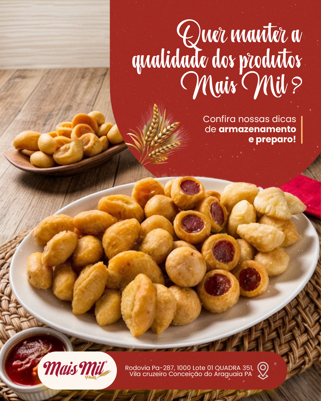 Quer manter a qualidade dos produtos mais mil?