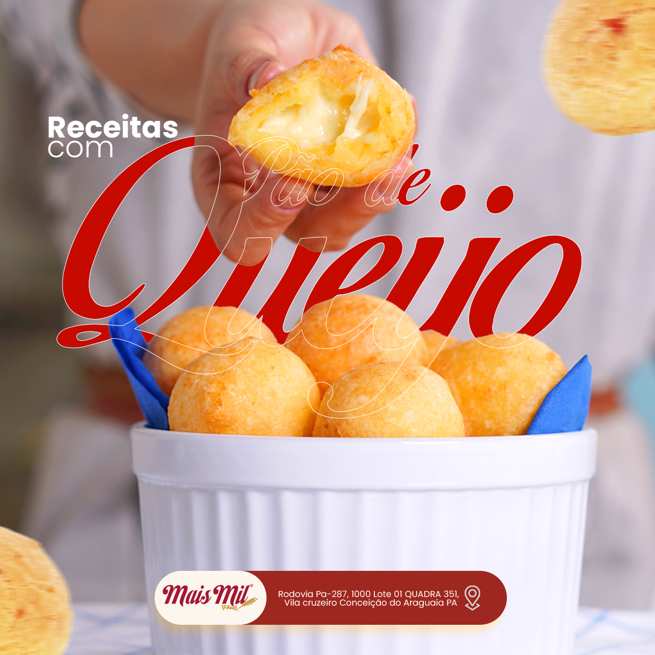 “Receita com Pão de Queijo”
