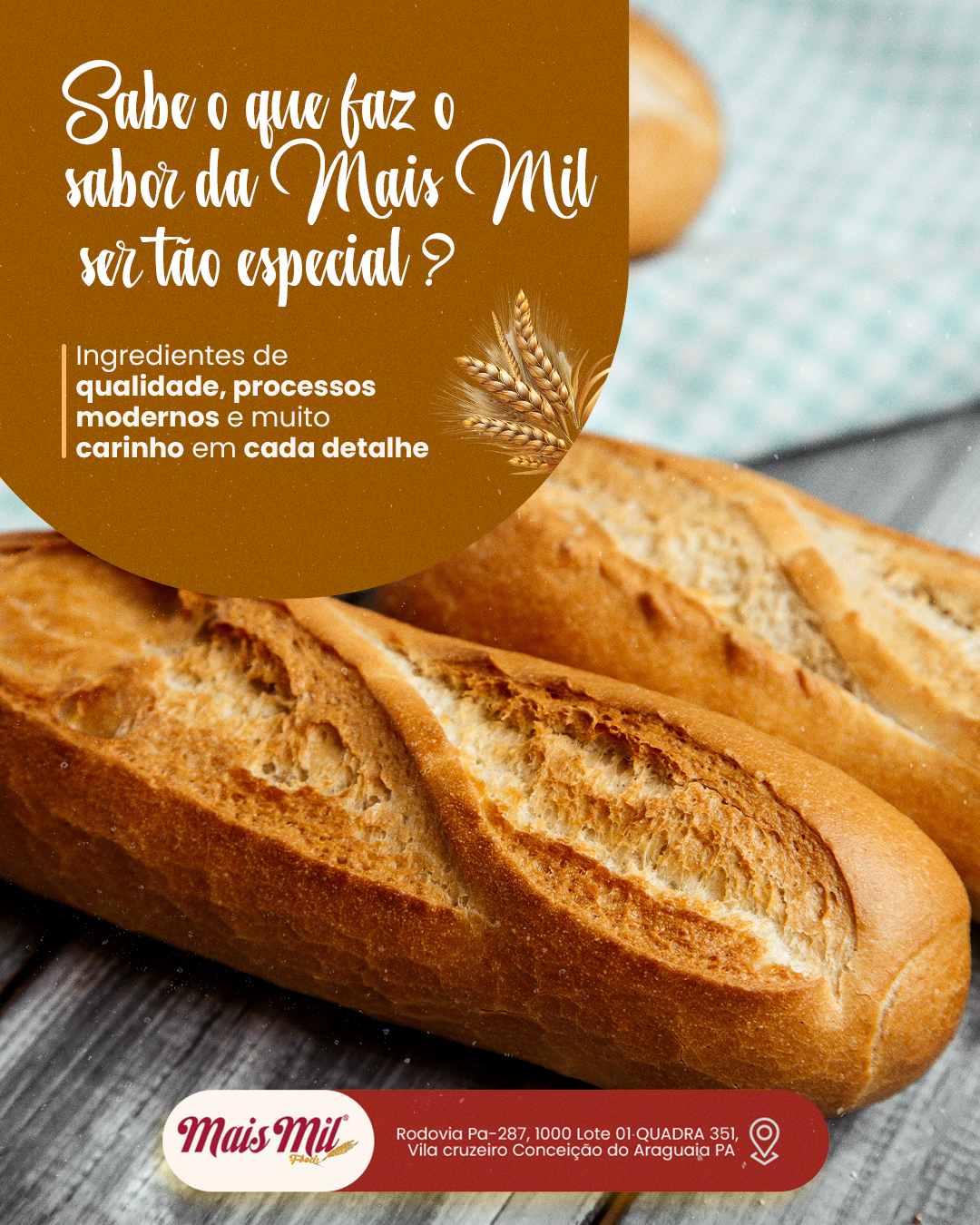 Sabe o que faz o sabor da Mais Mil ser tão especial?