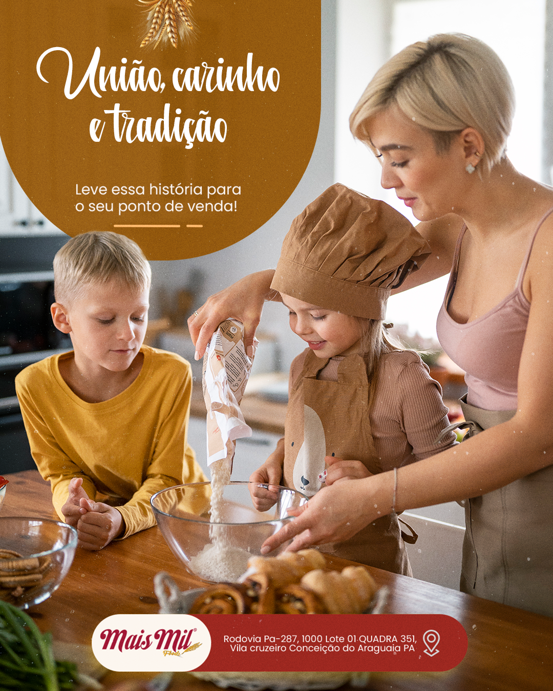 União cozinha e tradição