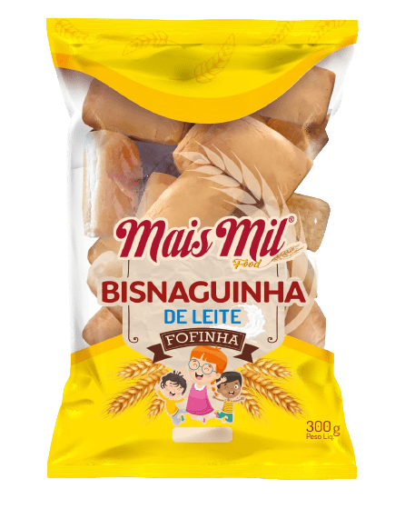 Bisnaguinha de leite 300g